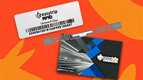 rfid sticker for easytrip card